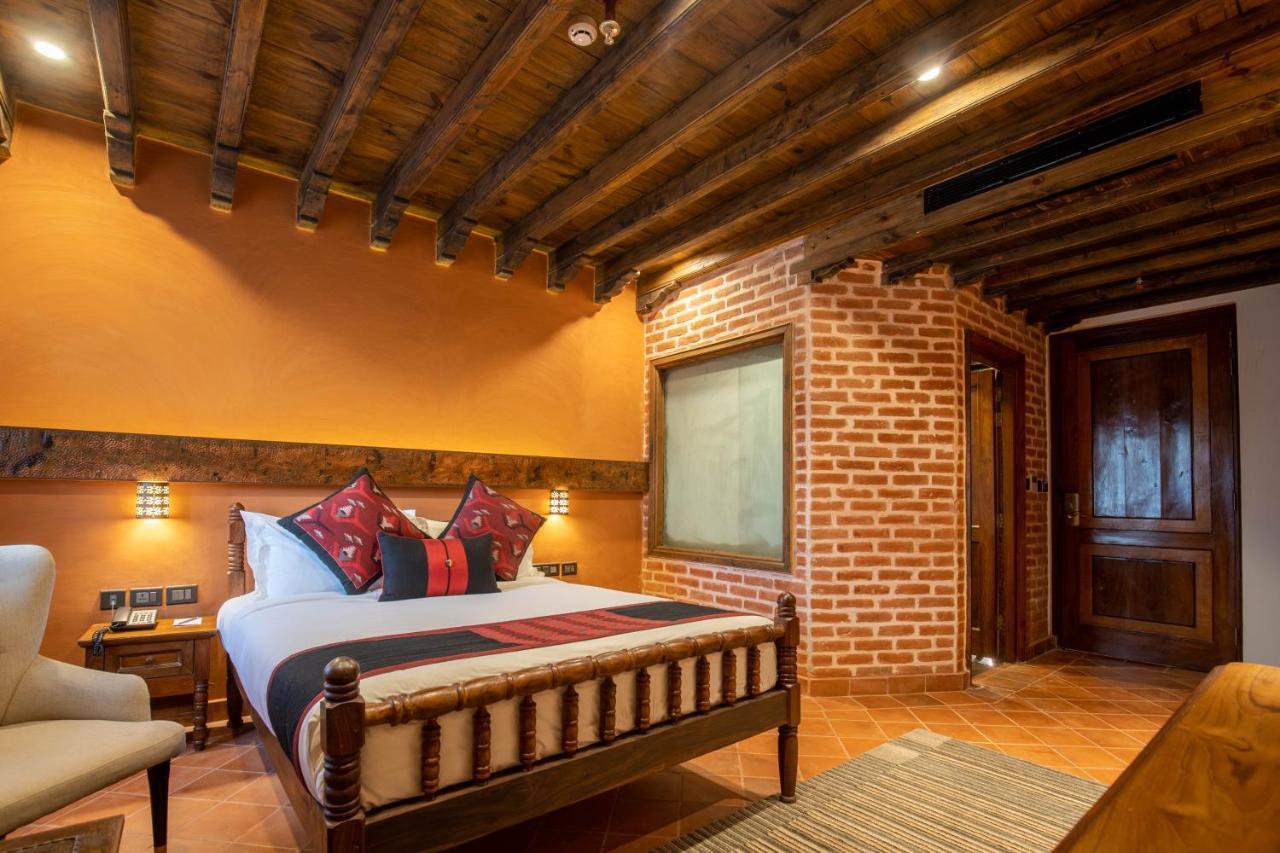קטמנדו Basera Boutique Hotel מראה חיצוני תמונה A room at the hotel