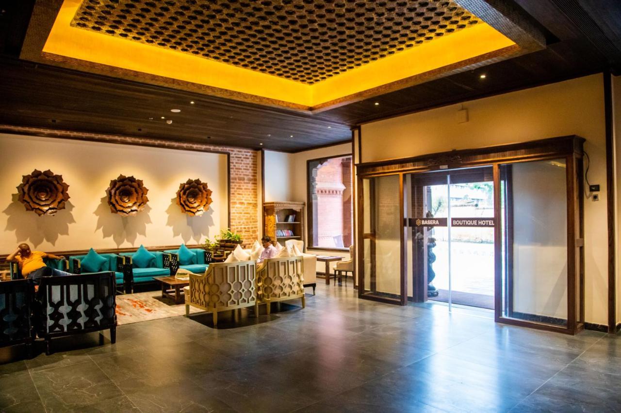 קטמנדו Basera Boutique Hotel מראה חיצוני תמונה The lobby of the hotel