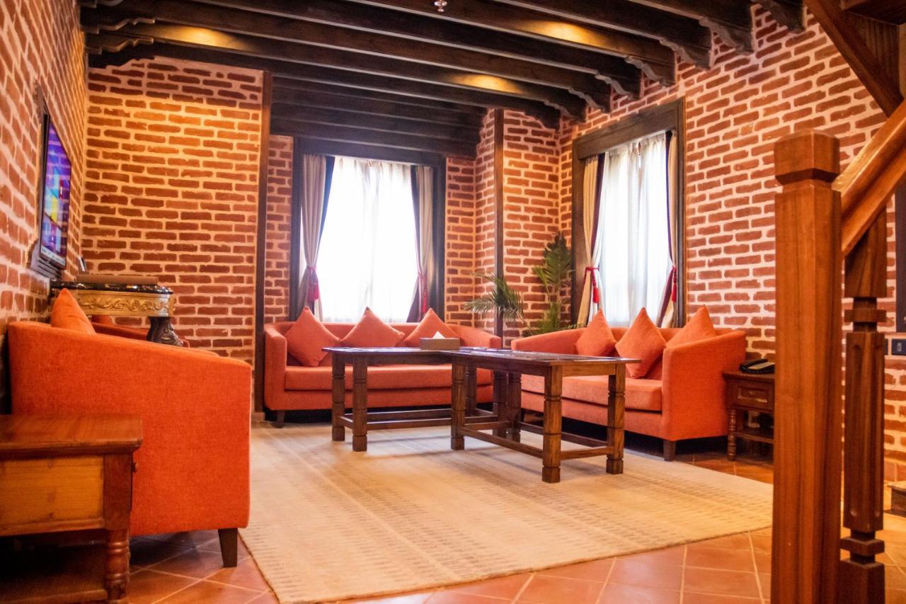 קטמנדו Basera Boutique Hotel מראה חיצוני תמונה The interior of the hotel